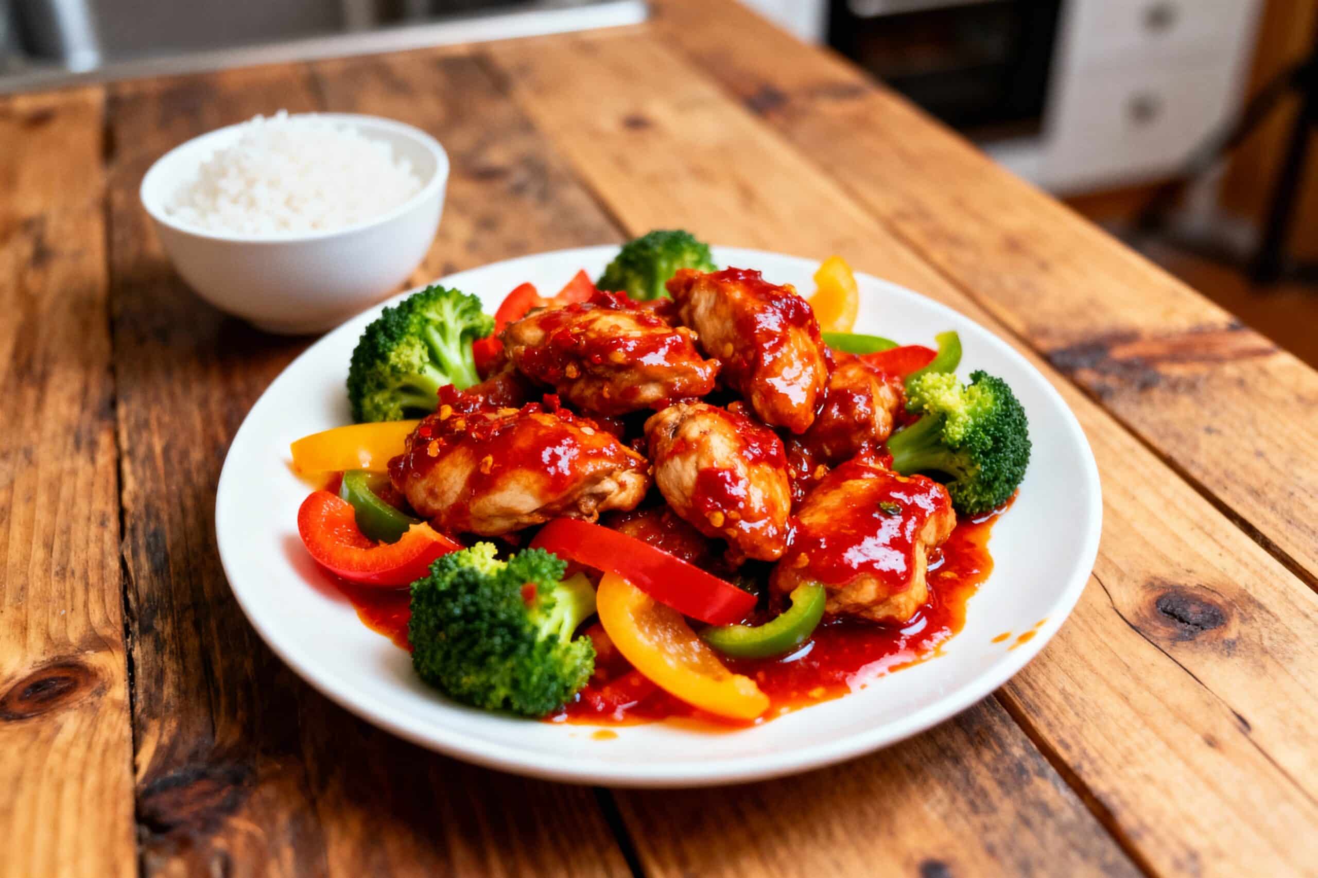 spicy szechuan chicken